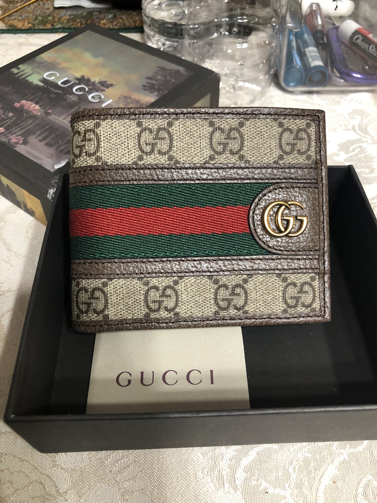 Gucci Ophidia Wallet (Brown)