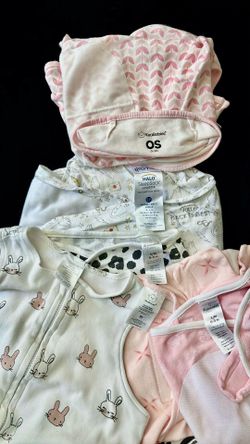 6 baby girl Sleepsack swaddles all for $6