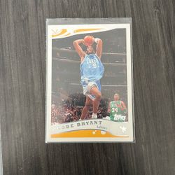 Kobe Bryant Basketball Card / Lebron James