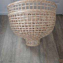 2 Lamp Shades with Plug in Pendant Lights