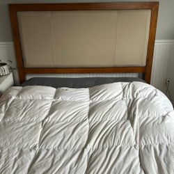 Upholstered Queen Size Headboard 