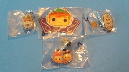 Disney Funko Lot Of Pins Patches