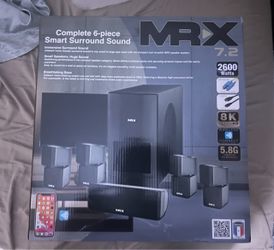 MRX complete 6-piece smart surround sound system