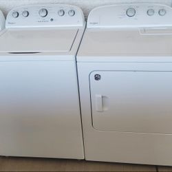 Whirlpool Washer Machine And Electric Dryer (90 DAYS WARRANTY) DELIVERY AND INSTALLATION AVAILABLE