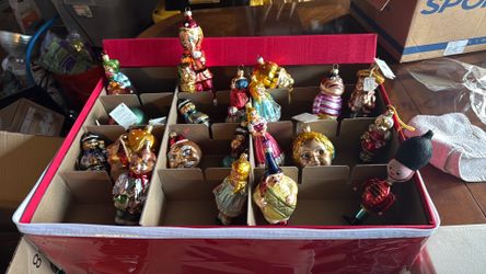 Vintage Christmas ornaments $10 each