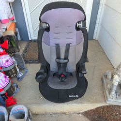 Booster seat with harness!