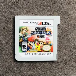 Super Smash Bros Nintendo 3DS  Game 