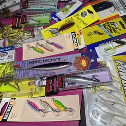 fishing gear lot 