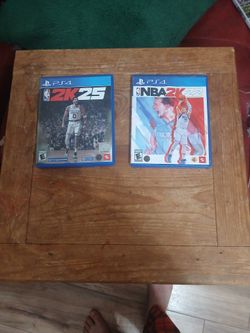 NBA 2k22 And NBA 2k25 Ps4