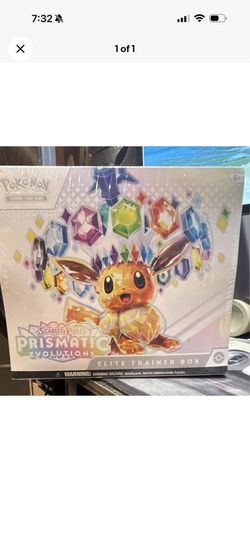 Pokémon TCG Prismatic Evolutions Elite Trainer Box Eevee English 2025 (1 Box) - factory sealed