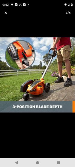Worx 12 amp 7.5 Electric Lawn Edger and Trencher