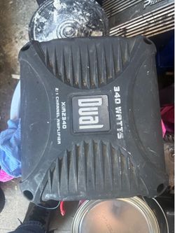 Dual car audio amp