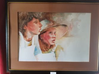 Signed Watercolor