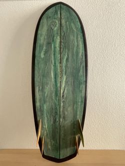 Glass in quad surfboard groveler fun board