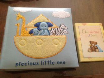 Fetco home decor baby photo album & 2nd smaller photo album