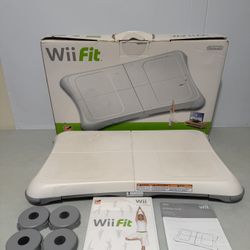 Nintendo Wii Fit With The Original Box 