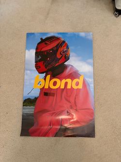 Blond Frank ocean poster