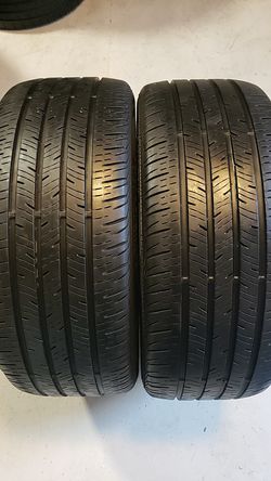 Continental in good condition 2 tires 235 45 18 70% trade
