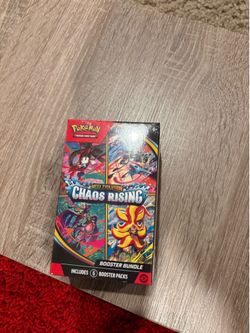 Chaos rising booster bundle(Pokemon) sealed