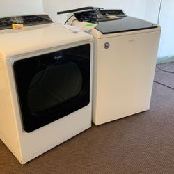 WHIRLPOOL DRYER AND WASHER today WED800DW WTWDW 🌟 96