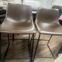 New Brown 24” Counter Stools