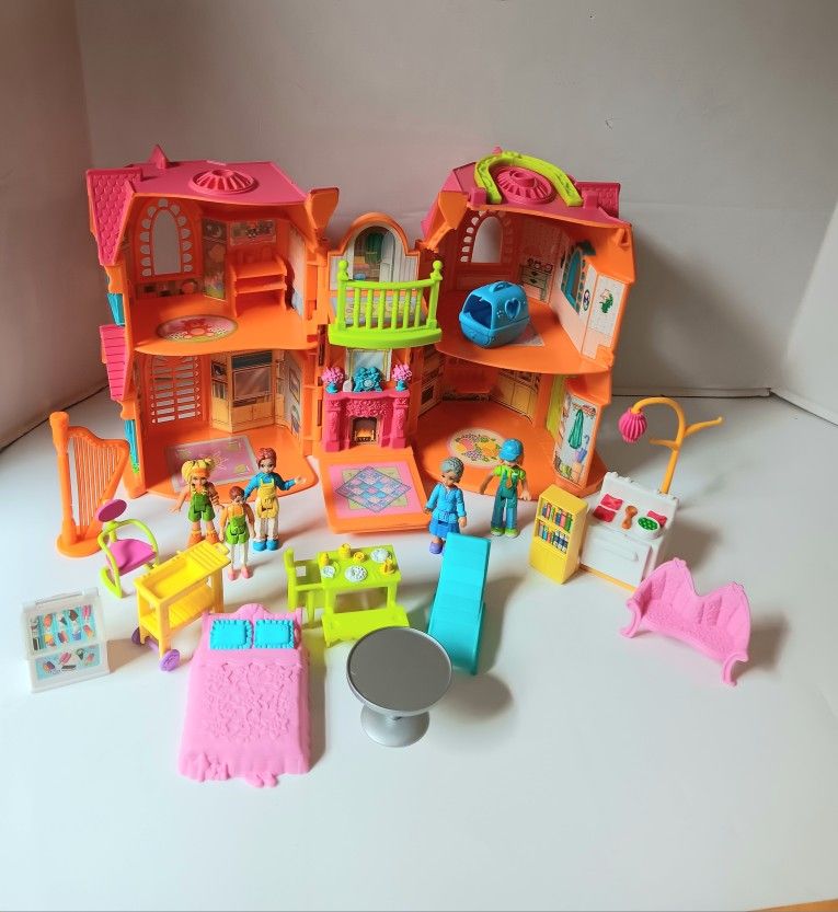 Vintage Sweet Streets Figurine Furniture & Dollhouse Toy Playset. Fisher-price