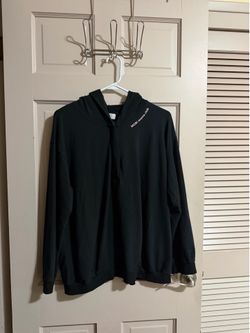 Mori Mama Clothing Maternity Black Hoodie Sweatshirt Size Large Organic Cotton