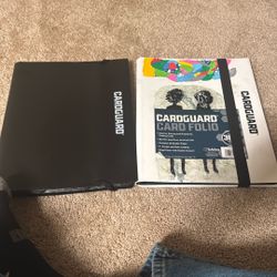 two binders of really good pokemon cards