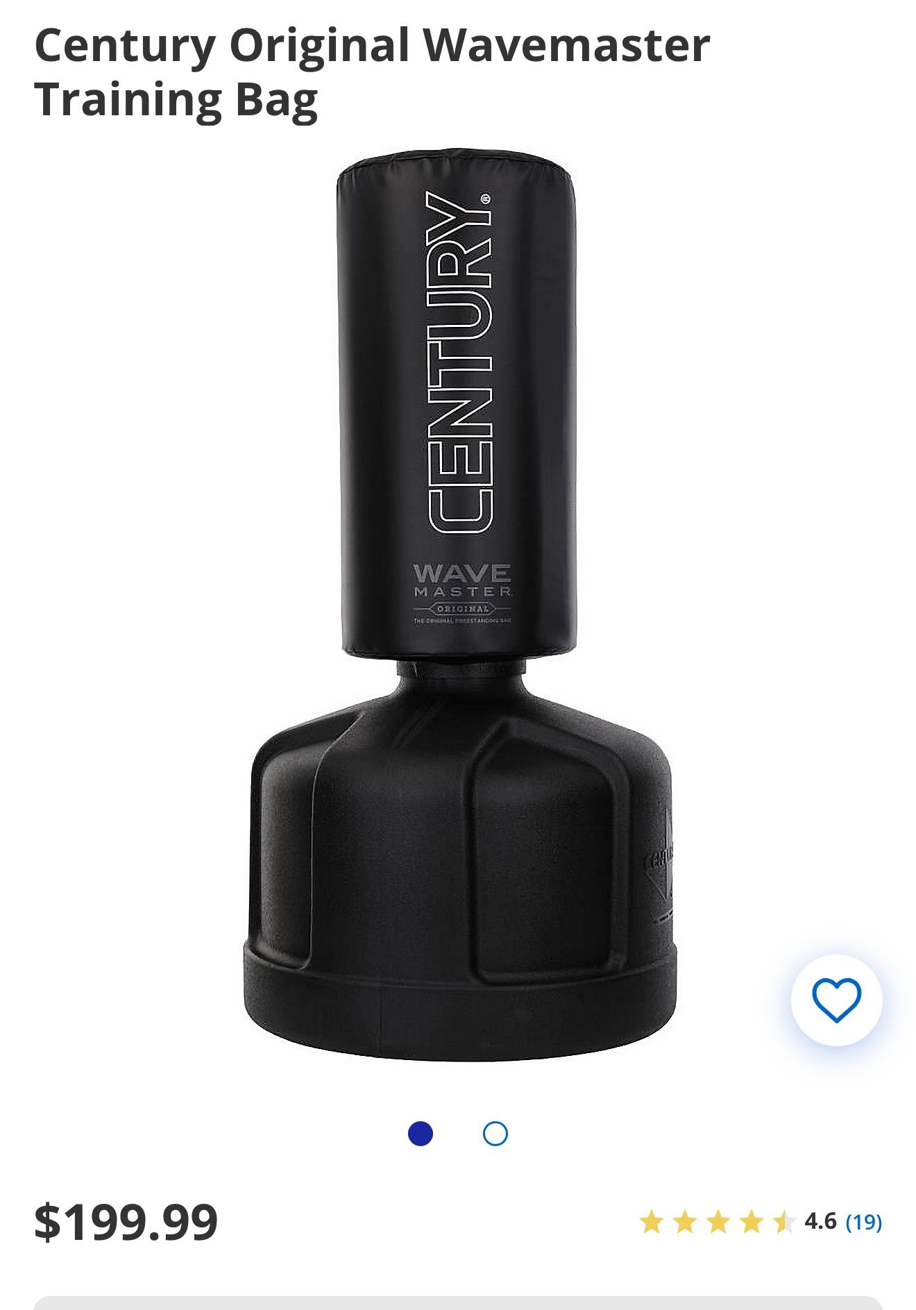 Century Original Wave master Training Bag