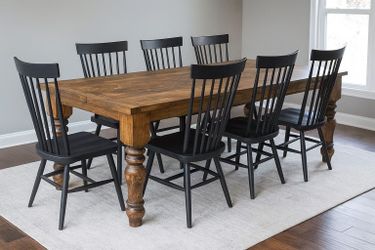 Indoor And Outdoors Farmhouse Dining Tables.