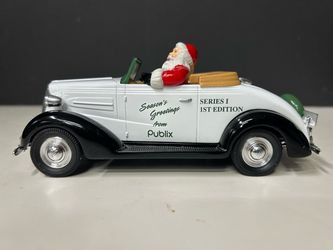 Publix Series I 1st Edition Santa in Vintage Car Collectible