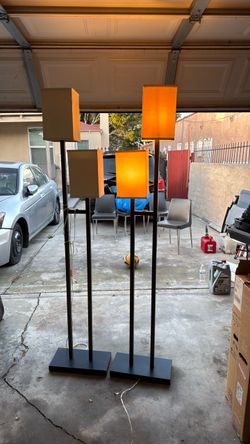 Modern Multi-Head Floor Lamp Set