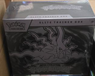 3 Pokémon TCG Mega Evolution Pitch Black Elite Trainer Box