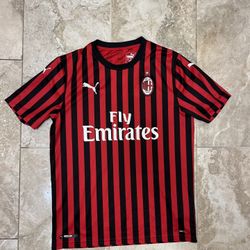 MILAN 2019/2020 HOME FOOTBALL SHIRT JERSEY PUMA 755857-01 Sz Medium 