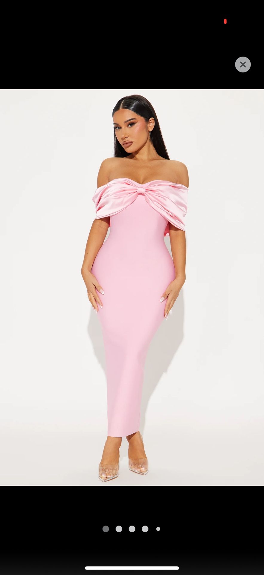 Pink Bow Dress
