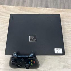 Microsoft Xbox One X 1TB With Controller 