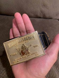 authentic true religion belt