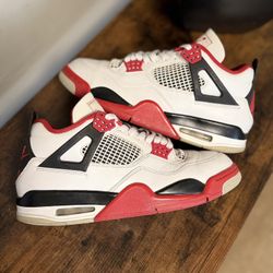 Jordan Retro 4 Fire Red