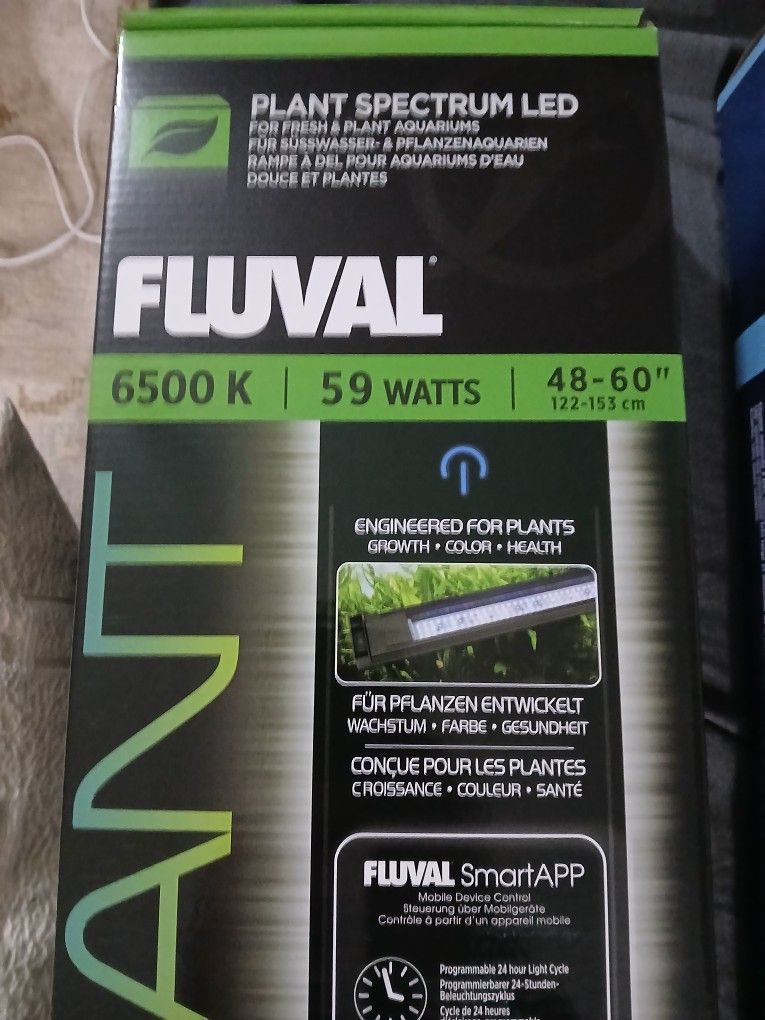 Fluval 6500k 59watts 48-60inch  Fresh Water Aquarium Light 