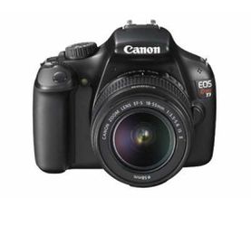 Canon EOS Rebel T3 Black w/ EF-S 18-55mm