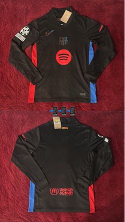 Barca 24/25 Away Long Sleeve Jersey