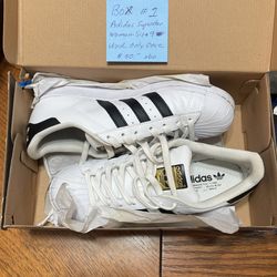 Adidas Superstar Tennis Shoes Size 9 Woman