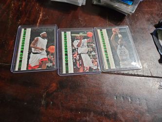 LeBron James kobe Bryant Michael Jordan cards