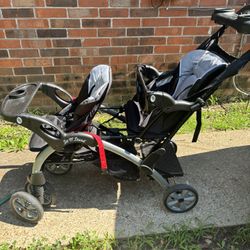 Baby Trend Double Stroller 