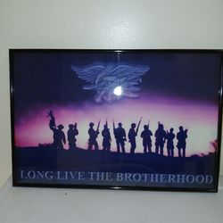 Long Live The Brotherhood Framed Picture