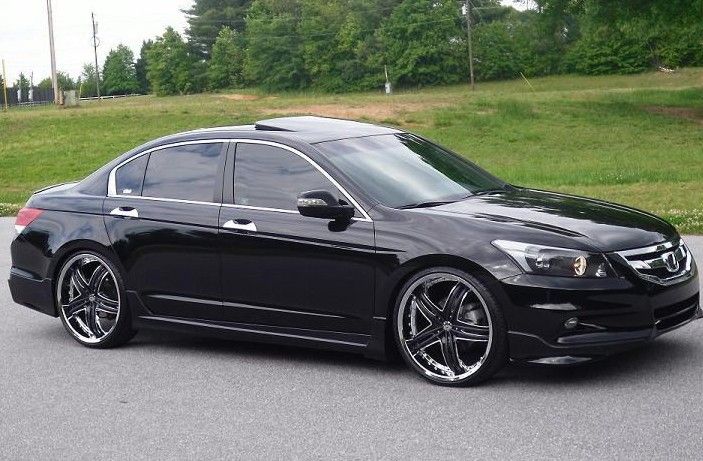 HONDA ACCORD 2008// CHROME WHEELS 21`