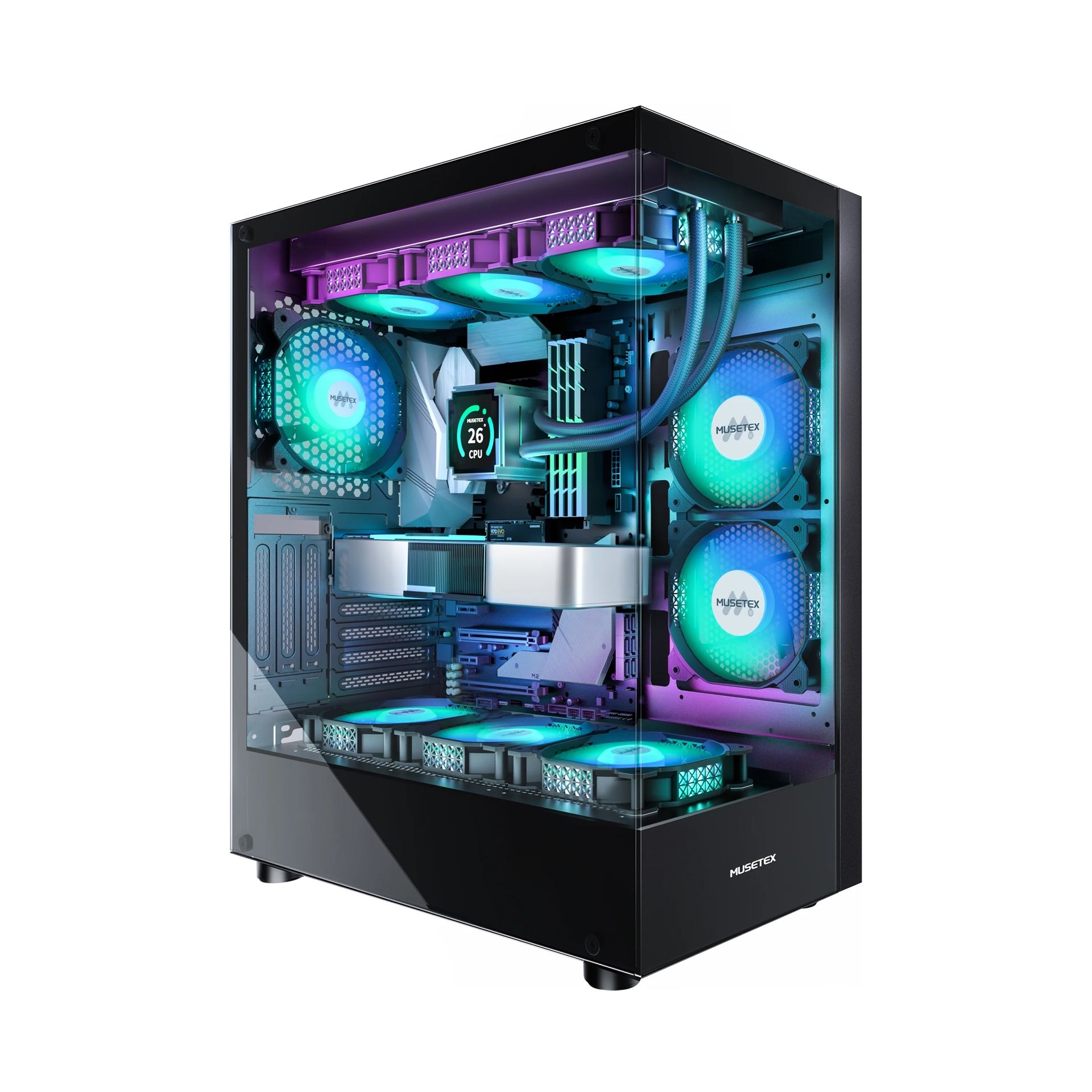 MUSETEX K2 ATX PC CASE
