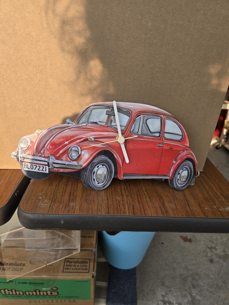 V.w. Beetle Clock