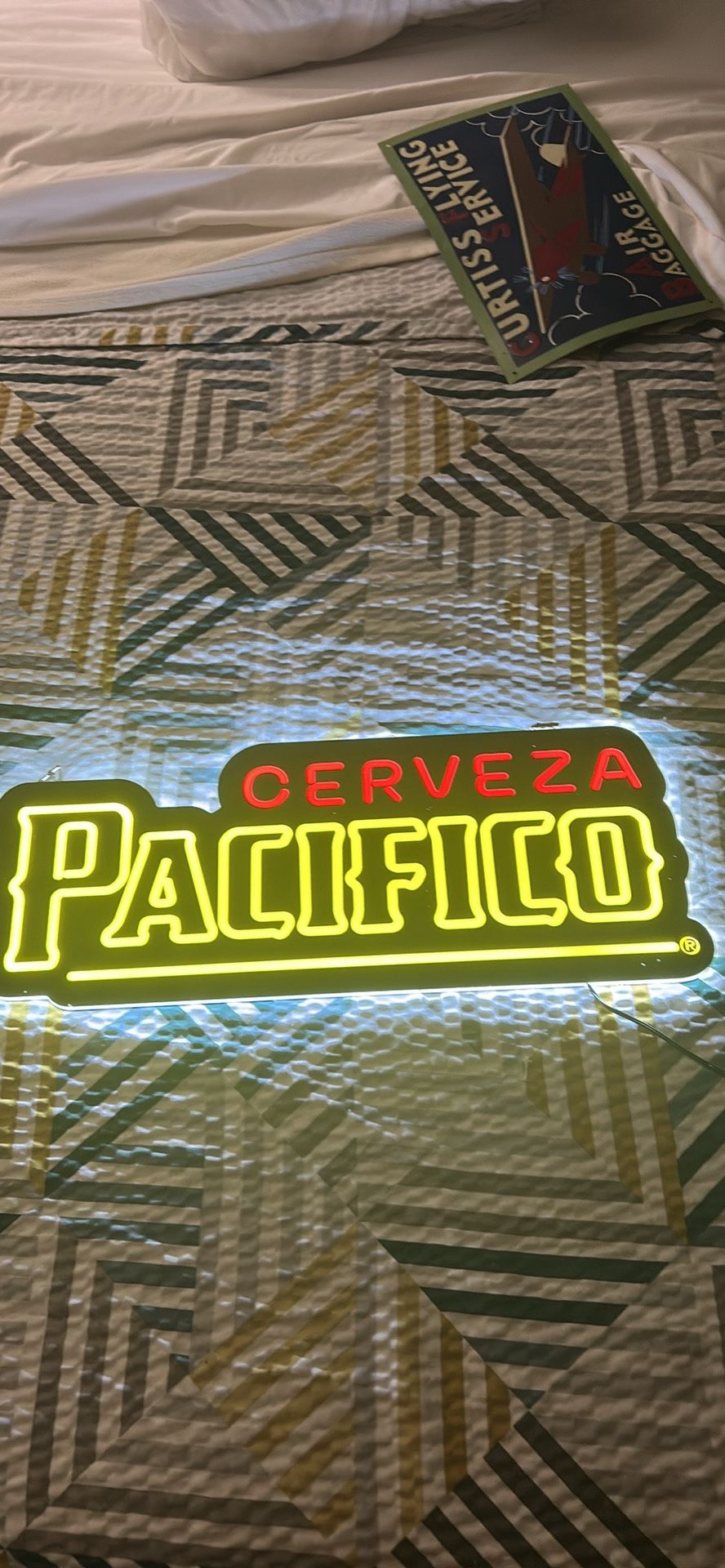 Led Pacifico Beer Sign 