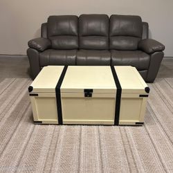 Couch and Powered Recliner